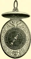 An illustration from Old clocks and watches & their makers, being an historical and descriptive account of the different styles of clocks and watches of the past, in England and abroad, to which is added a list of ten thousand makers (1904)