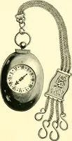 An illustration from Old clocks and watches & their makers, being an historical and descriptive account of the different styles of clocks and watches of the past, in England and abroad, to which is added a list of ten thousand makers (1904)