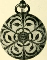 An illustration from Old clocks and watches & their makers, being an historical and descriptive account of the different styles of clocks and watches of the past, in England and abroad, to which is added a list of ten thousand makers (1904)