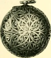 An illustration from Old clocks and watches & their makers, being an historical and descriptive account of the different styles of clocks and watches of the past, in England and abroad, to which is added a list of ten thousand makers (1904)