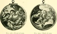 An illustration from Old clocks and watches & their makers, being an historical and descriptive account of the different styles of clocks and watches of the past, in England and abroad, to which is added a list of ten thousand makers (1904)