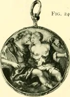 An illustration from Old clocks and watches & their makers, being an historical and descriptive account of the different styles of clocks and watches of the past, in England and abroad, to which is added a list of ten thousand makers (1904)