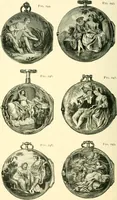 An illustration from Old clocks and watches & their makers, being an historical and descriptive account of the different styles of clocks and watches of the past, in England and abroad, to which is added a list of ten thousand makers (1904)