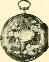 An illustration from Old clocks and watches & their makers, being an historical and descriptive account of the different styles of clocks and watches of the past, in England and abroad, to which is added a list of ten thousand makers (1904)