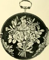 An illustration from Old clocks and watches & their makers, being an historical and descriptive account of the different styles of clocks and watches of the past, in England and abroad, to which is added a list of ten thousand makers (1904)
