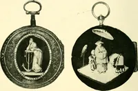 An illustration from Old clocks and watches & their makers, being an historical and descriptive account of the different styles of clocks and watches of the past, in England and abroad, to which is added a list of ten thousand makers (1904)