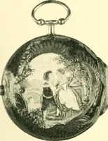 An illustration from Old clocks and watches & their makers, being an historical and descriptive account of the different styles of clocks and watches of the past, in England and abroad, to which is added a list of ten thousand makers (1904)