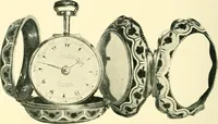An illustration from Old clocks and watches & their makers, being an historical and descriptive account of the different styles of clocks and watches of the past, in England and abroad, to which is added a list of ten thousand makers (1904)