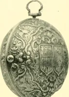 An illustration from Old clocks and watches & their makers, being an historical and descriptive account of the different styles of clocks and watches of the past, in England and abroad, to which is added a list of ten thousand makers (1904)