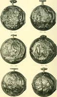 An illustration from Old clocks and watches & their makers, being an historical and descriptive account of the different styles of clocks and watches of the past, in England and abroad, to which is added a list of ten thousand makers (1904)