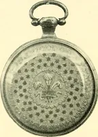 An illustration from Old clocks and watches & their makers, being an historical and descriptive account of the different styles of clocks and watches of the past, in England and abroad, to which is added a list of ten thousand makers (1904)