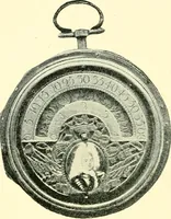 An illustration from Old clocks and watches & their makers, being an historical and descriptive account of the different styles of clocks and watches of the past, in England and abroad, to which is added a list of ten thousand makers (1904)