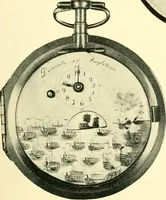 An illustration from Old clocks and watches & their makers, being an historical and descriptive account of the different styles of clocks and watches of the past, in England and abroad, to which is added a list of ten thousand makers (1904)