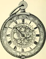 An illustration from Old clocks and watches & their makers, being an historical and descriptive account of the different styles of clocks and watches of the past, in England and abroad, to which is added a list of ten thousand makers (1904)