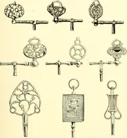 An illustration from Old clocks and watches & their makers, being an historical and descriptive account of the different styles of clocks and watches of the past, in England and abroad, to which is added a list of ten thousand makers (1904)