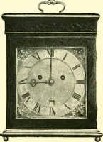 An illustration from Old clocks and watches & their makers, being an historical and descriptive account of the different styles of clocks and watches of the past, in England and abroad, to which is added a list of ten thousand makers (1904)