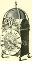 An illustration from Old clocks and watches & their makers, being an historical and descriptive account of the different styles of clocks and watches of the past, in England and abroad, to which is added a list of ten thousand makers (1904)