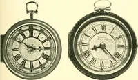 An illustration from Old clocks and watches & their makers, being an historical and descriptive account of the different styles of clocks and watches of the past, in England and abroad, to which is added a list of ten thousand makers (1904)