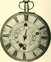 An illustration from Old clocks and watches & their makers, being an historical and descriptive account of the different styles of clocks and watches of the past, in England and abroad, to which is added a list of ten thousand makers (1904)