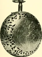An illustration from Old clocks and watches & their makers, being an historical and descriptive account of the different styles of clocks and watches of the past, in England and abroad, to which is added a list of ten thousand makers (1904)