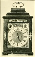 An illustration from Old clocks and watches & their makers, being an historical and descriptive account of the different styles of clocks and watches of the past, in England and abroad, to which is added a list of ten thousand makers (1904)