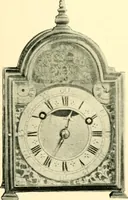 An illustration from Old clocks and watches & their makers, being an historical and descriptive account of the different styles of clocks and watches of the past, in England and abroad, to which is added a list of ten thousand makers (1904)