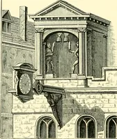 An illustration from Old clocks and watches & their makers, being an historical and descriptive account of the different styles of clocks and watches of the past, in England and abroad, to which is added a list of ten thousand makers (1904)