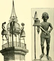 An illustration from Old clocks and watches & their makers, being an historical and descriptive account of the different styles of clocks and watches of the past, in England and abroad, to which is added a list of ten thousand makers (1904)
