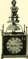 An illustration from Old clocks and watches & their makers, being an historical and descriptive account of the different styles of clocks and watches of the past, in England and abroad, to which is added a list of ten thousand makers (1904)