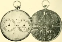 An illustration from Old clocks and watches & their makers, being an historical and descriptive account of the different styles of clocks and watches of the past, in England and abroad, to which is added a list of ten thousand makers (1904)