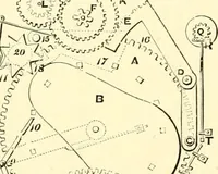 An illustration from Old clocks and watches & their makers, being an historical and descriptive account of the different styles of clocks and watches of the past, in England and abroad, to which is added a list of ten thousand makers (1904)