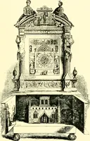 An illustration from Old clocks and watches & their makers, being an historical and descriptive account of the different styles of clocks and watches of the past, in England and abroad, to which is added a list of ten thousand makers (1904)