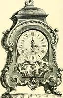 An illustration from Old clocks and watches & their makers, being an historical and descriptive account of the different styles of clocks and watches of the past, in England and abroad, to which is added a list of ten thousand makers (1904)