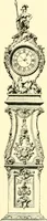 An illustration from Old clocks and watches & their makers, being an historical and descriptive account of the different styles of clocks and watches of the past, in England and abroad, to which is added a list of ten thousand makers (1904)