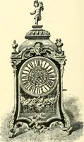 An illustration from Old clocks and watches & their makers, being an historical and descriptive account of the different styles of clocks and watches of the past, in England and abroad, to which is added a list of ten thousand makers (1904)