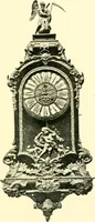 An illustration from Old clocks and watches & their makers, being an historical and descriptive account of the different styles of clocks and watches of the past, in England and abroad, to which is added a list of ten thousand makers (1904)