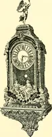 An illustration from Old clocks and watches & their makers, being an historical and descriptive account of the different styles of clocks and watches of the past, in England and abroad, to which is added a list of ten thousand makers (1904)