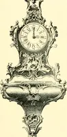 An illustration from Old clocks and watches & their makers, being an historical and descriptive account of the different styles of clocks and watches of the past, in England and abroad, to which is added a list of ten thousand makers (1904)