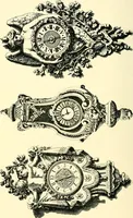 An illustration from Old clocks and watches & their makers, being an historical and descriptive account of the different styles of clocks and watches of the past, in England and abroad, to which is added a list of ten thousand makers (1904)