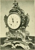 An illustration from Old clocks and watches & their makers, being an historical and descriptive account of the different styles of clocks and watches of the past, in England and abroad, to which is added a list of ten thousand makers (1904)