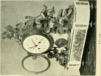 An illustration from Old clocks and watches & their makers, being an historical and descriptive account of the different styles of clocks and watches of the past, in England and abroad, to which is added a list of ten thousand makers (1904)