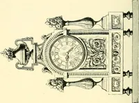 An illustration from Old clocks and watches & their makers, being an historical and descriptive account of the different styles of clocks and watches of the past, in England and abroad, to which is added a list of ten thousand makers (1904)