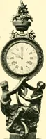 An illustration from Old clocks and watches & their makers, being an historical and descriptive account of the different styles of clocks and watches of the past, in England and abroad, to which is added a list of ten thousand makers (1904)