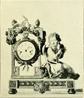 An illustration from Old clocks and watches & their makers, being an historical and descriptive account of the different styles of clocks and watches of the past, in England and abroad, to which is added a list of ten thousand makers (1904)