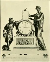 An illustration from Old clocks and watches & their makers, being an historical and descriptive account of the different styles of clocks and watches of the past, in England and abroad, to which is added a list of ten thousand makers (1904)