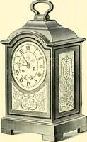 An illustration from Old clocks and watches & their makers, being an historical and descriptive account of the different styles of clocks and watches of the past, in England and abroad, to which is added a list of ten thousand makers (1904)