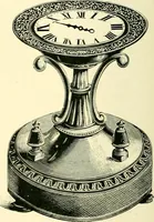 An illustration from Old clocks and watches & their makers, being an historical and descriptive account of the different styles of clocks and watches of the past, in England and abroad, to which is added a list of ten thousand makers (1904)