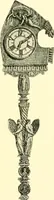 An illustration from Old clocks and watches & their makers, being an historical and descriptive account of the different styles of clocks and watches of the past, in England and abroad, to which is added a list of ten thousand makers (1904)