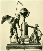 An illustration from Old clocks and watches & their makers, being an historical and descriptive account of the different styles of clocks and watches of the past, in England and abroad, to which is added a list of ten thousand makers (1904)