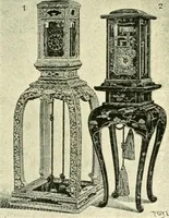 An illustration from Old clocks and watches & their makers, being an historical and descriptive account of the different styles of clocks and watches of the past, in England and abroad, to which is added a list of ten thousand makers (1904)